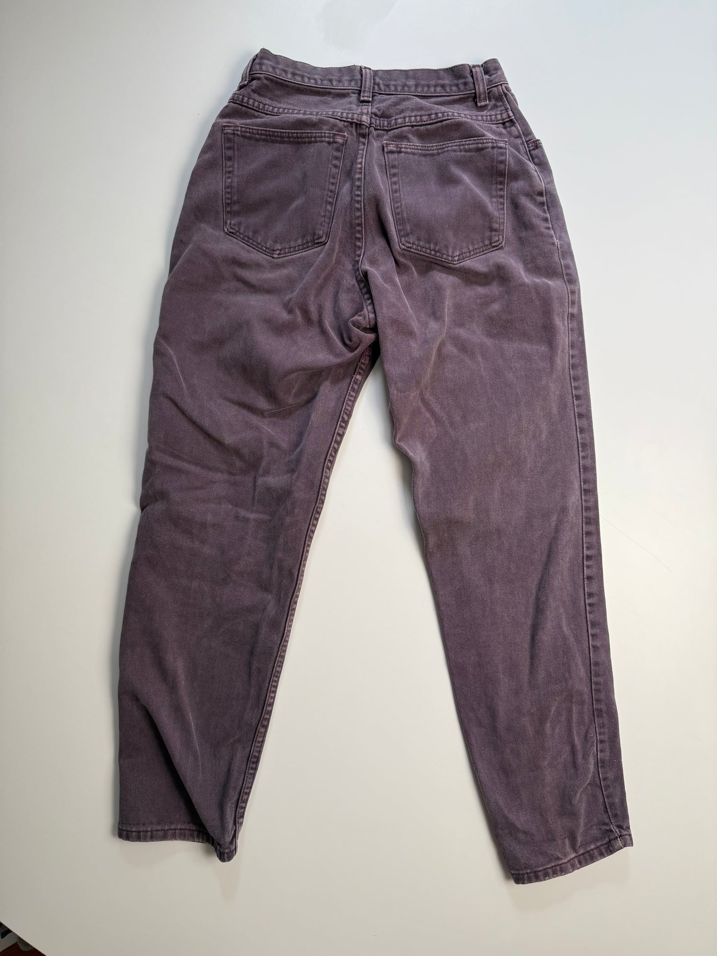 Vintage Wrangler for Women Grunge Purple Washed Straight Leg Jeans