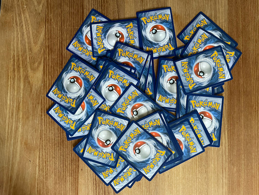 25 Pokémon Cards + 1 Guaranteed Holo | No Duplicates | Trainer Sample Pack