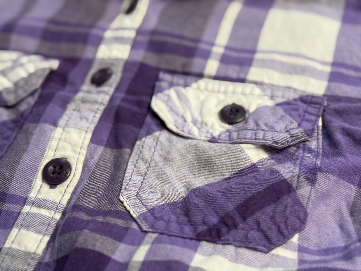 Bella Swan Purple Aeropostale Flannel Eclipse SA