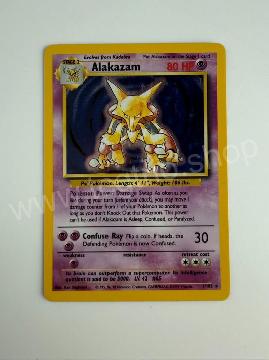 Alakazam #1/102 (Base Set)
